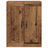 Wall Mounted Cabinet Old Wood 69.5 x 34 x 90 cm Engineered Wood 882427