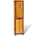 Vintage Style Reclaimed Solid Wood Bookshelf 241433