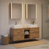 Bathroom Furniture Set 5 pcs Artisan Oak 3406814
