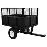 145813 Tipping Trailer for Lawn Mower 300 kg Load