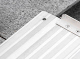 Textured Aluminum Folding Wheelchair Ramp, 183 x 72 cm Portable Threshold Ramp, for Scooter Steps T3398P328087