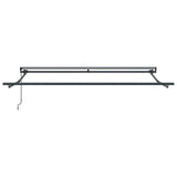 Awning Frame Retractable Manual Anthracite 3.5 x 2.5 m 42002527
