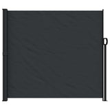 Retractable Side Awning Black 180x500 cm 4004444