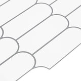 Decorative Stickers 20 pcs White Grey 30 x 30 x 0.8 cm 42021291