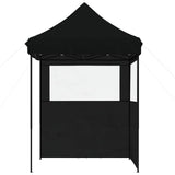 Party Tent Folding Black 200 x 200 x 306 cm Oxford Fabric 42023528