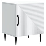 Bedside Cabinet 2 pcs White 43 x 34.5 x 50 cm Engineered Wood 894796