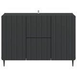 Sideboard with Drawer Black 89 x 34.5 x 62 cm Engineered Wood 894426