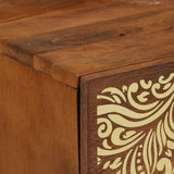 Bedside Cabinet with Door Honey Brown 40 x 33 x 46 cm 4018732