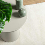 Rug OVIEDO Short Pile Cream 200x200 cm 375516
