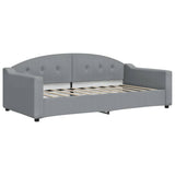 Daybed with Trundle and Drawers Dark Grey 90x190 cm Fabric 3197606