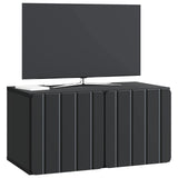 Wall-Mounted TV Cabinet Black 59.5 x 31 x 30 cm Engineered Wood 898366