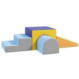 4-Piece Soft Play Set for Toddlers, Multicoloured T3398P348559