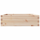 Garden Planter 80x80x23 cm Solid Wood Pine 847198
