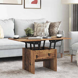 Coffee Table Old Wood 55 x 54.5 x 45 cm Engineered wood 887415