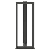 Bar Table Legs T-Shaped 2 pcs Anthracite 50x35x cm Steel 4013090