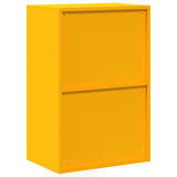 Storage Cabinet Mustard Yellow 60 x 40 x 90 cm Steel 891727