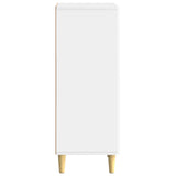 Sideboard High Gloss White 33 x 34.5 x 90 cm Engineered Wood 894599