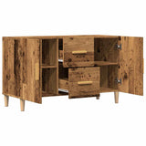 Sideboard Old Wood 100x36x60 cm Engineered Wood 856902