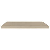 Floating Wall Shelves 4 pcs Oak 80x23.5x3.8 cm MDF 323879