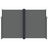 Retractable Side Awning Anthracite 220x1000 cm 4004778
