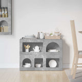 Sideboard Concrete Grey 80.5 x 35 x 59 cm Engineered Wood 891327