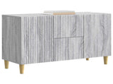 Sideboard Grey Sonoma 89 x 34.5 x 60 cm Engineered Wood 894661