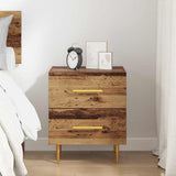 Bedside Cabinet Old Wood 40 x 35 x 47.5 cm Engineered Wood 881995