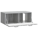 Wall-Mounted TV Cabinet Grey Sonoma 78.5 x 41 x 30 cm 899031