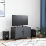 TV Cabinet Anthracite 68x39x43.5 cm Steel 846640