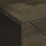 Bedside Cabinet Black 40x33x46 cm Solid Wood Mango 4017682