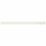 Garden Cover Profile 20 pcs 100 x 5 x 5 cm Steel White 8012995