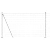 Welded Wire Fence with Concrete Base 25 x 1.2 m 3351032