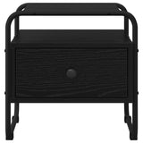 Bedside Cabinet 2 pcs Black Oak 40 x 39.5 x 40 cm 8007672