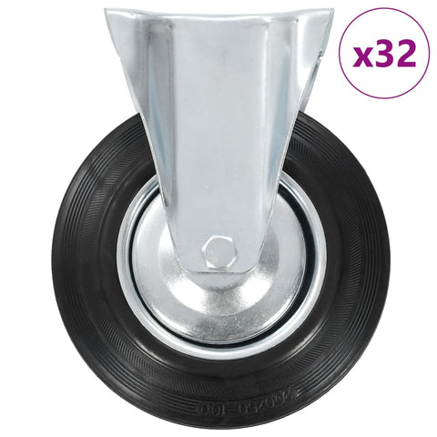 32 pcs Fixed Casters 200 mm 278000