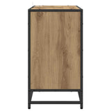 Bathroom Cabinet Artisan Oak 65 x 33 x 60 cm Engineered Wood 883625
