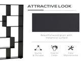 8-Tier Freestanding Bookcase w/ Melamine Surface Anti-Tipping Foot Pads Home Display Storage Grid T3398P344747