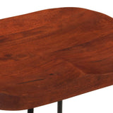 Gavin Bar Stools 2 pcs 50x40x78 cm Solid Wood Mango 344916