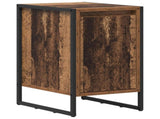 Bedside Table 2 pcs Old Wood 39.5 x 30 x 50 cm Engineered Wood 886651