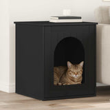 Cat House Black 53 x 52 x 62 cm Engineered Wood 8000708