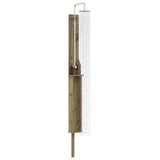 Outdoor Shower 246 cm Impregnated Pine Wood and Stainless Steel 886355