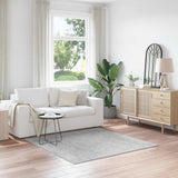 Anti-slip Shaggy Rug Grey 160 x 160 cm PP 4019777
