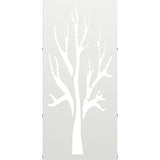 Firewood Rack White 40x30x80 cm Cold-rolled steel 864226