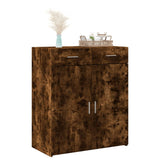 Sideboard Smoked Oak 80x42.5x93 cm Engineered Wood 3281473