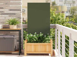 Garden Privacy Screen Olive green 50 x 140 cm Cold-rolled steel 876290