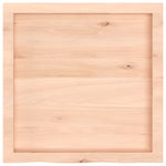 Table Top 60x60x cm Untreated Solid Wood Oak 3156289