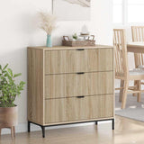 Sideboard Sonoma Oak 79.5 x 33 x 82 cm Engineered Wood 883436