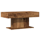 Coffee Table Old Wood 96x50x45 cm Engineered Wood 856546