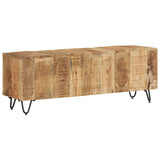 TV Cabinet 110x30x40 cm Solid Wood Mango 337843