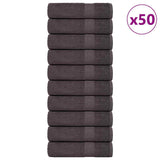 Hand Towels "FROGN" 50 pcs Anthracite 50x100 cm 360 gsm 136684