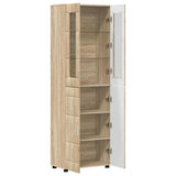 Highboard FLORIN Sonoma Oak 60 x 35 x 182 cm Engineered Wood 3397916